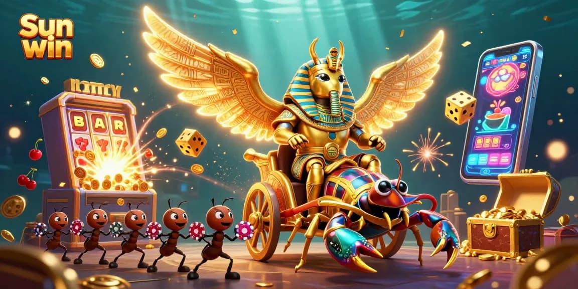Engage with Sun win’s colossal beetle and scorpions amidst thrilling casino games and rich rewards.