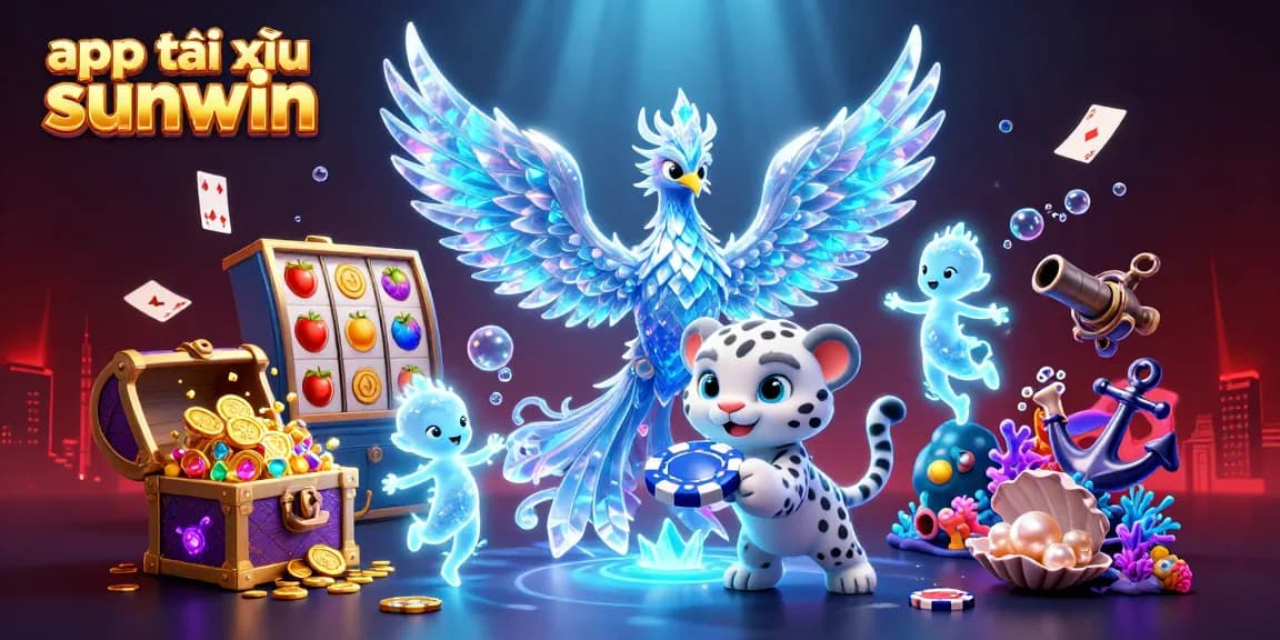 Bet on luck with app tài xỉu sunwin, featuring a vibrant ice casino scene.