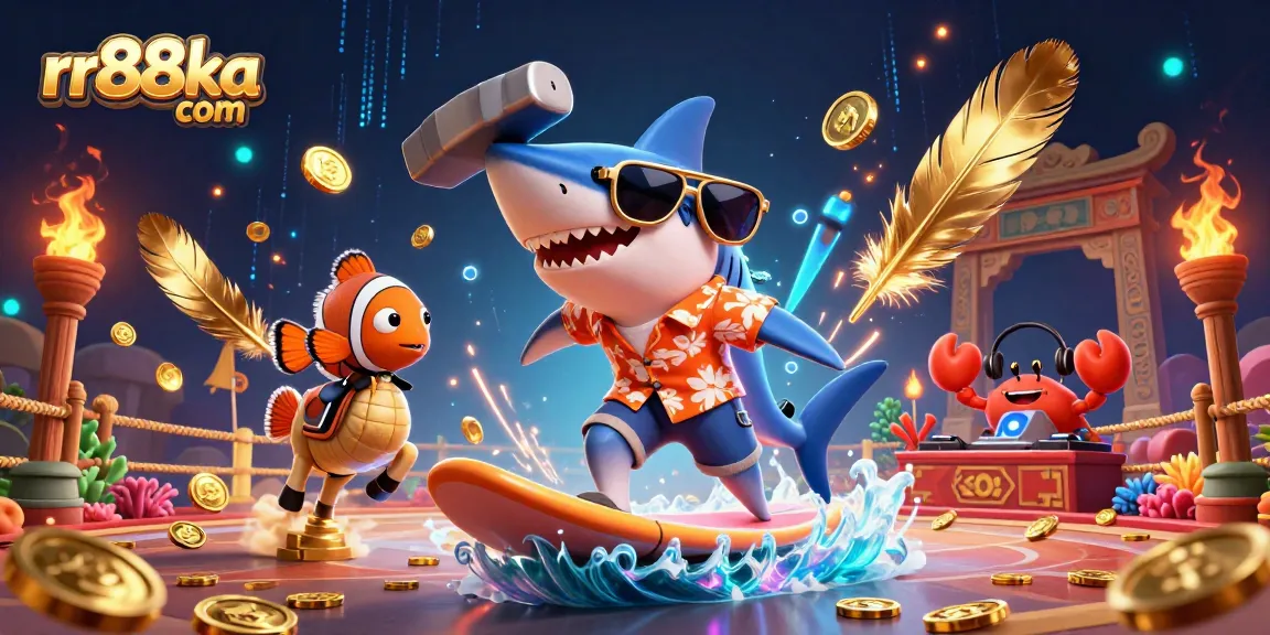 Experience winning at rr88ka com with a vibrant casino illustration showcasing immersive gameplay.