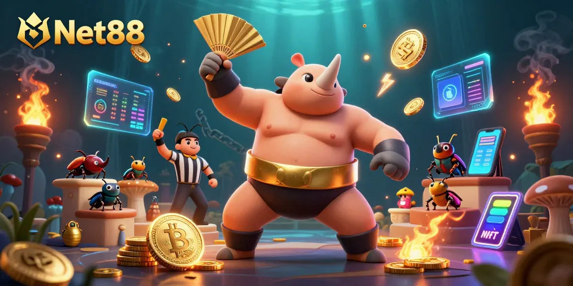 Engage with Net88's vibrant gaming world, where bet-winning unfolds with stunning 3D visuals.