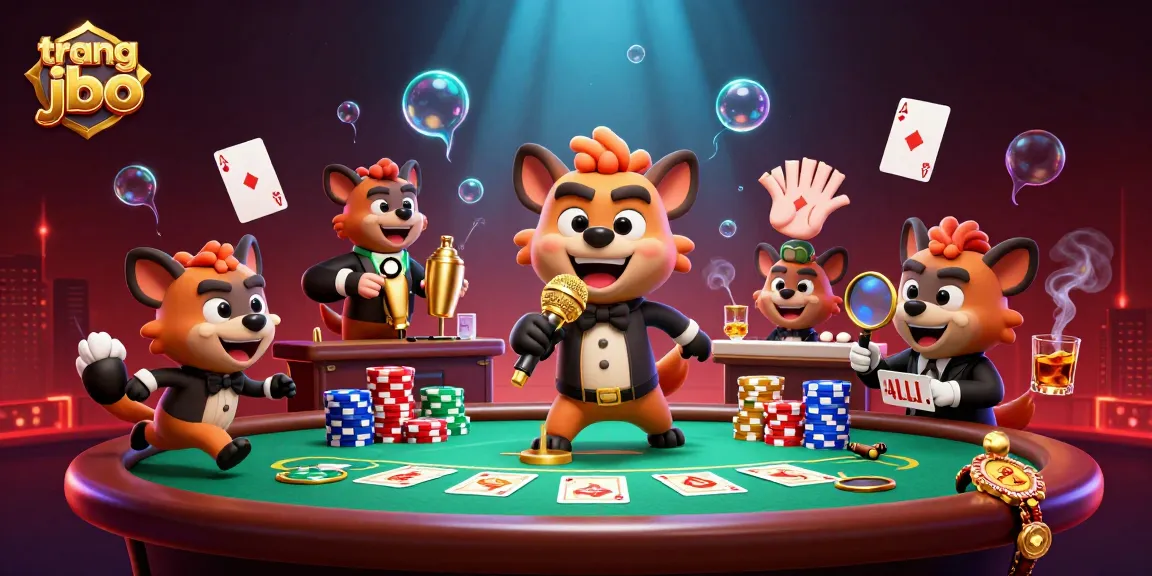 Experience the vibrant energy of trang chủ jbo's casino with hyenas in dynamic gambling action.