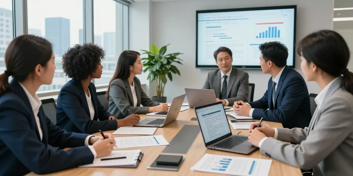 Collaboration on merchant cash advance legal issues in a modern office meeting.