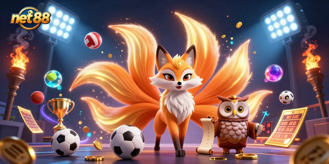 Engage in exciting betting action with net88's bright spirits illuminating the casino world.